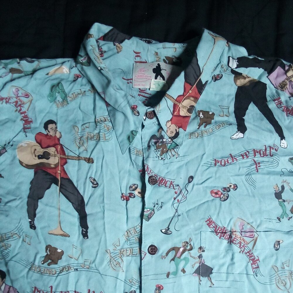 Vintage Reyn Spooner Elvis Presley Hawaiian Shirt
